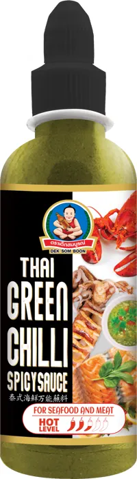 GRØNN CHILI SPICY SAUS SEAFOD&MEAT 290ML