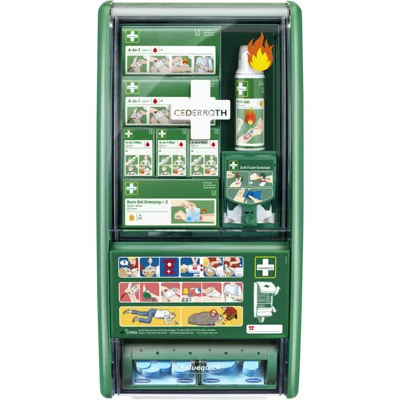 First Aid & Burn Station Ceder