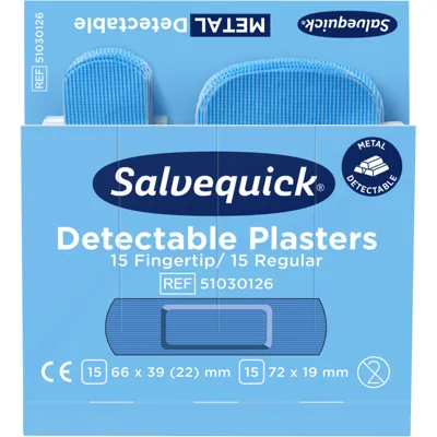 Plaster Detectable Blue 6x30