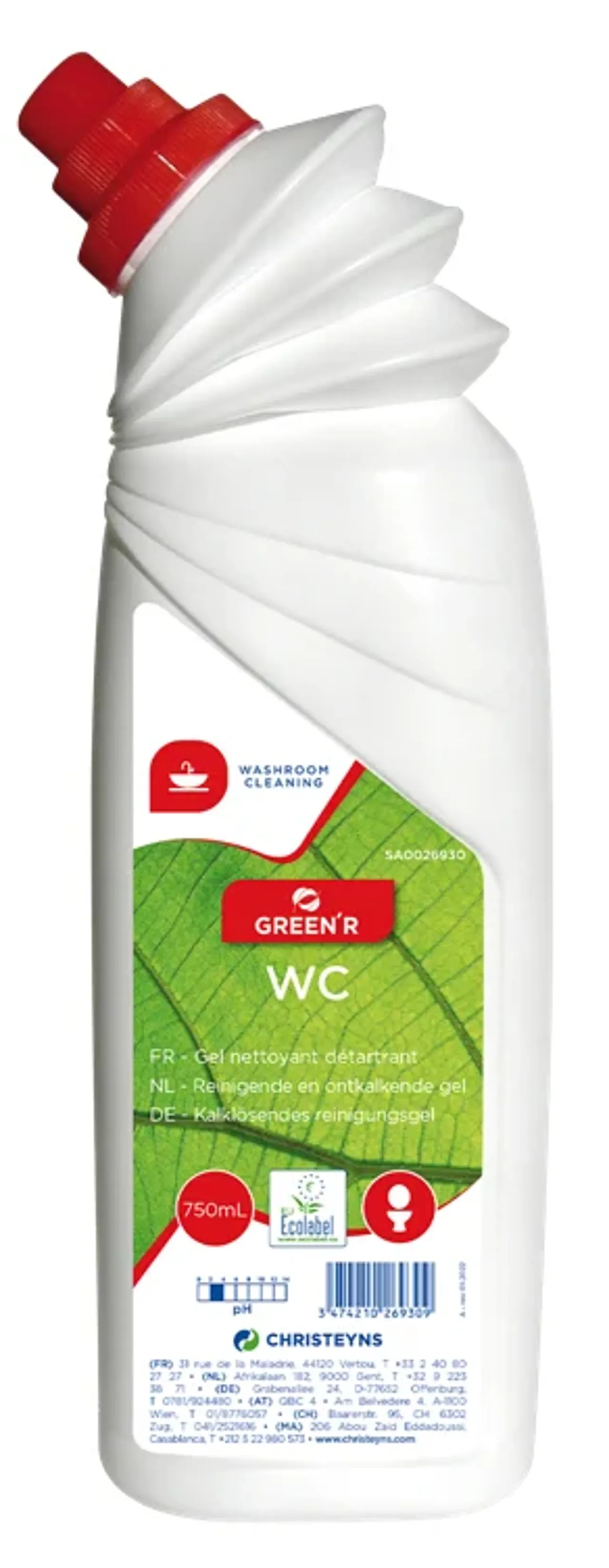 Green´R Green´R WC 10x750 ml