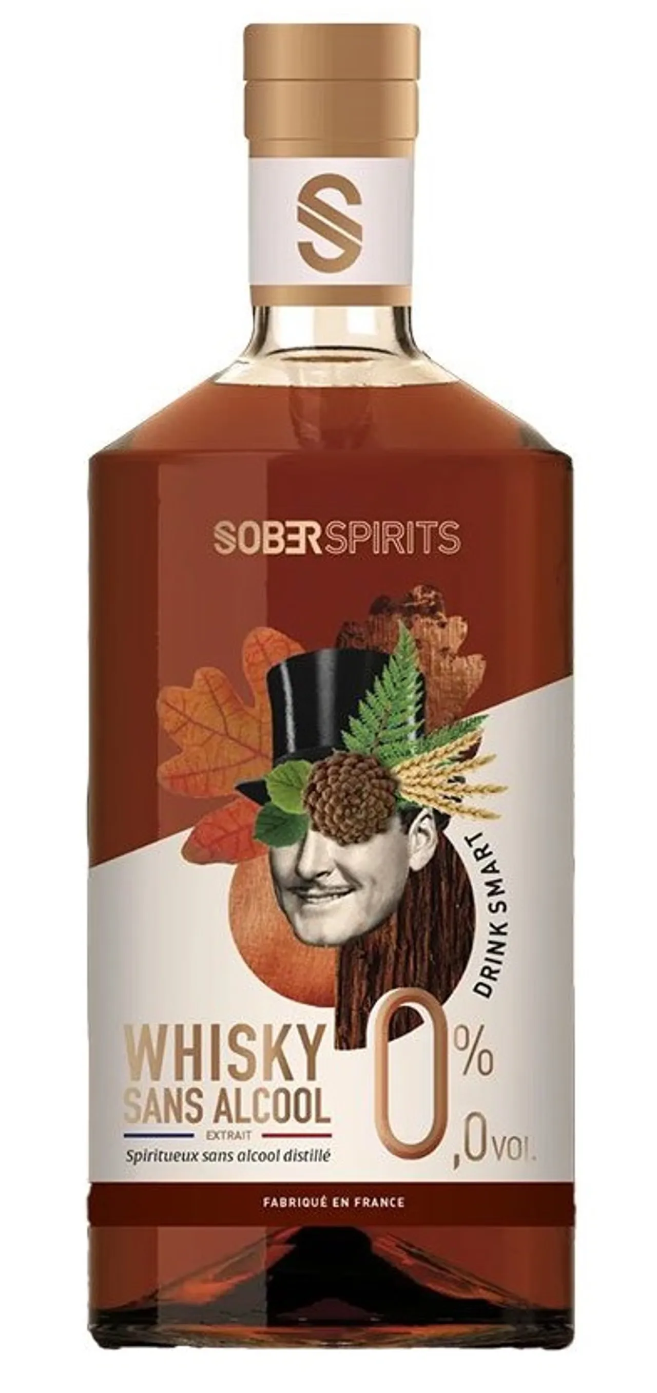 Sober Spirits W 0% 0,5L - Whisky Bourbon Alternative