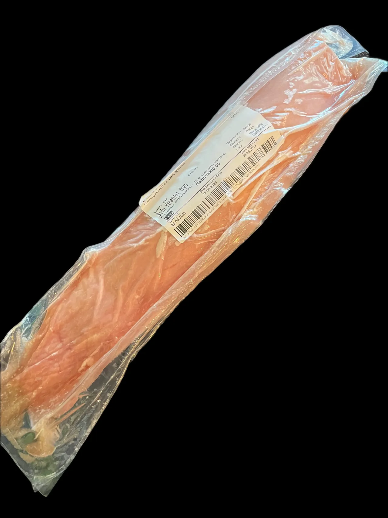 SVIN YTREFILET CA 2-3KG PB