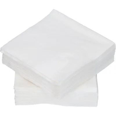 SERVIETTER HVIT 12X12CM 2LAG 400STK SERVIETTER HVIT 12X12CM 2LAG 400STK