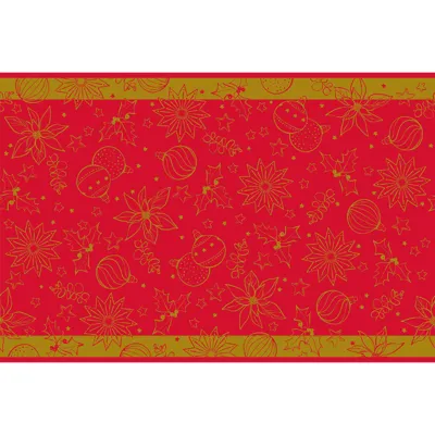 Bordløper Premium Milan Rød 40x24cm
