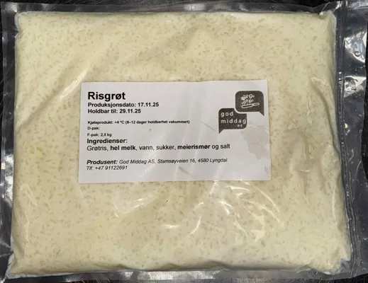 JULEGRØT 2,5KG JULEGRØT 2,5KG