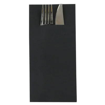 Bestikklomme Sort 40x40cm 600 Pk