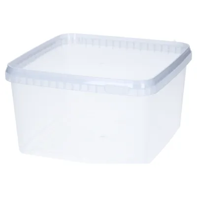 Plastbeholder Med Lokk 3l 90pk