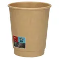 PAPPKOPP DOUBLE WALL 36CL 400STK