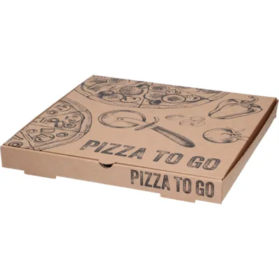 PIZZAESKER TO GO 33X33X3,5CM 100STK PIZZAESKER TO GO 33X33X3,5CM 100STK