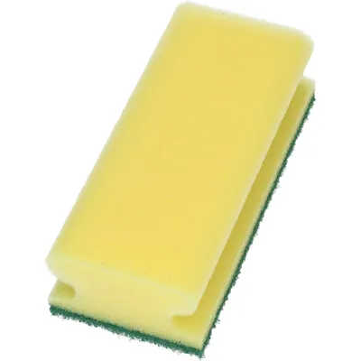Rengjøringsvamp Grønn/Gul 10-P