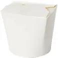 TAKE AWAY BOX HVIT 70CL KRT (10X12STK)