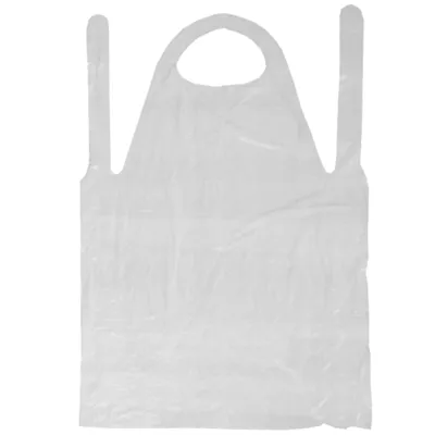 Plast Forkle 90x130cm Hvit 50 Stk