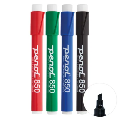 Whiteboard Penn Svart 10stk