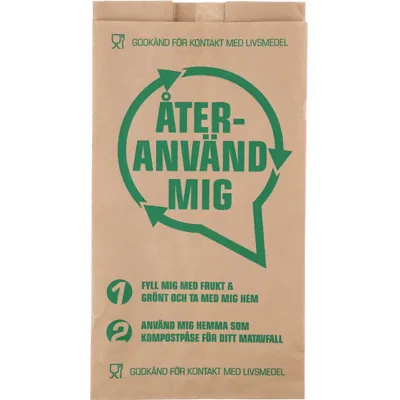 Avfallspose Papir 10l