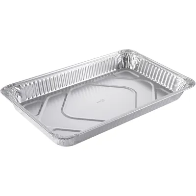 ALUMINIUMSFORM 1/1 6,8L RULLEKANT 50STK (530X325MM) GASTRO ALUMINIUMSFORM 1/1 6,8L RULLEKANT 50STK (530X325MM) GASTRO