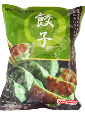 Vegetable Dumpling Gyoza Shirakiku 10/600 Gr