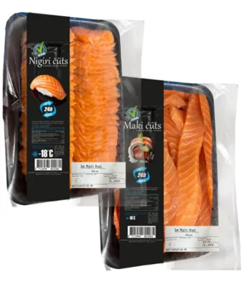 Laks Nigiri 7x1kg + Maki 3x1kg Fryst