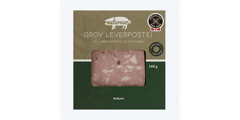 Metervare Leverpostei Grov Fryst 1,5kg