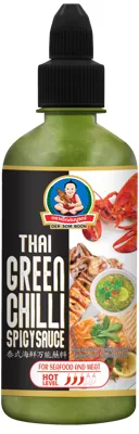 Grønn Chili Spicy Saus Seafod&Meat 12x550g