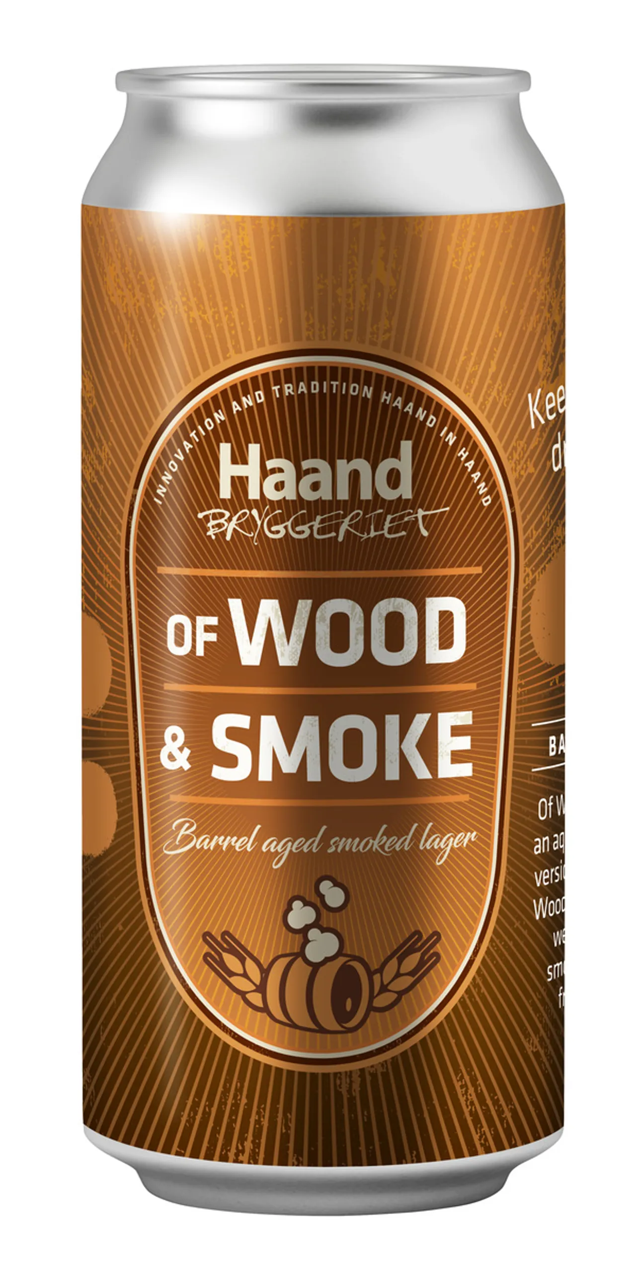HAANDBRYGGERIET OF WOOD & SMOKE PB 8% 44CL