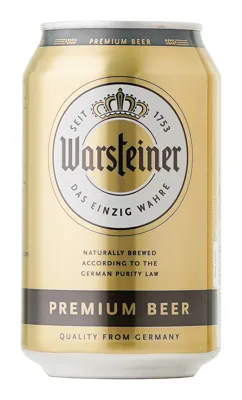 WARSTEINER BEER . CANS 2033 4,8% 33CL WARSTEINER BEER . CANS 2033 4,8% 33CL