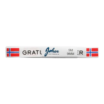 Silkebånd Gratulerer 5m X 9m