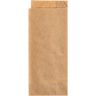 Pølsepose Brun Lang 22x8cm 1000stk