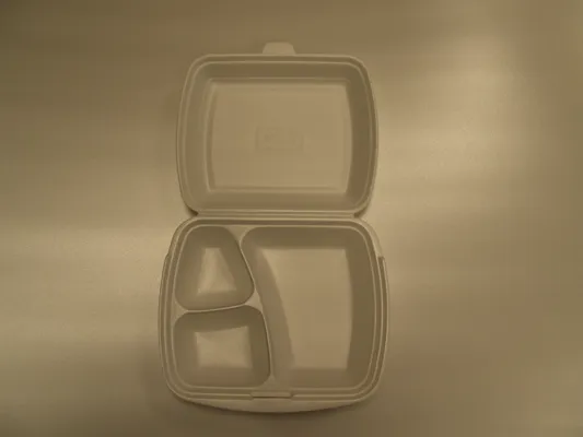 Take-Away Boks 3-Rom Xps 24x20x7cm 2x125pk