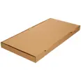PIZZAKARTONG BRUN 40X20X3CM 100 STK