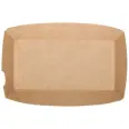 TAKE-AWAY SKÅL MIDI BRUN 100PK
