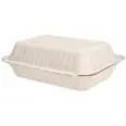 TAKEAWAY-BOKS BAGASSE 21,5×16× 50 PK