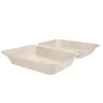 TAKEAWAY-BOKS BAGASSE 21,5×16× 50 PK