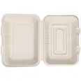 TAKEAWAY-BOKS BAGASSE 21,5×16× 50 PK