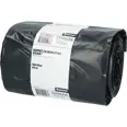 SØPPELSEKK M/HÅNDTAK 160L SORT 20 PK