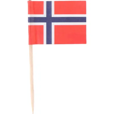 Dekorasjonsflagg Norge 144pk