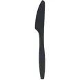 GJENBRUKSKNIV BIOKOMPOSITT SVART 19CM 60PK