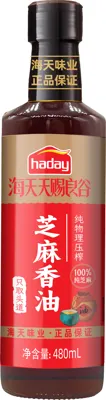 Sesam Olje 100% Haday 6x480ml