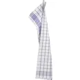 KJØKKENHÅNDKLE 50X80CM BL/HVI RUTER 10PK