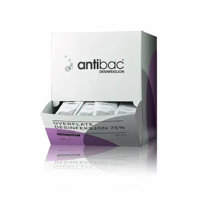 ANTIBAC OVERFLATE VÅTSERVIETTER 150STK ANTIBAC OVERFLATE VÅTSERVIETTER 150STK