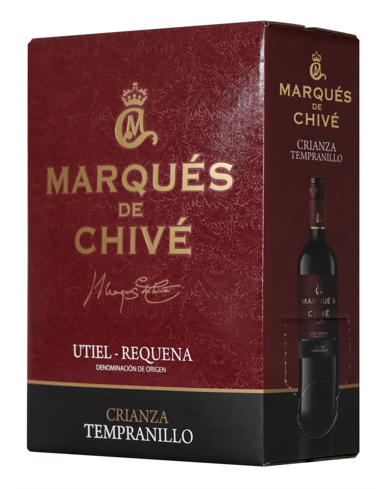 MARQUÉS DE CHIVÉ TEMPRANILLO CRIANZA 12% BIB 3L