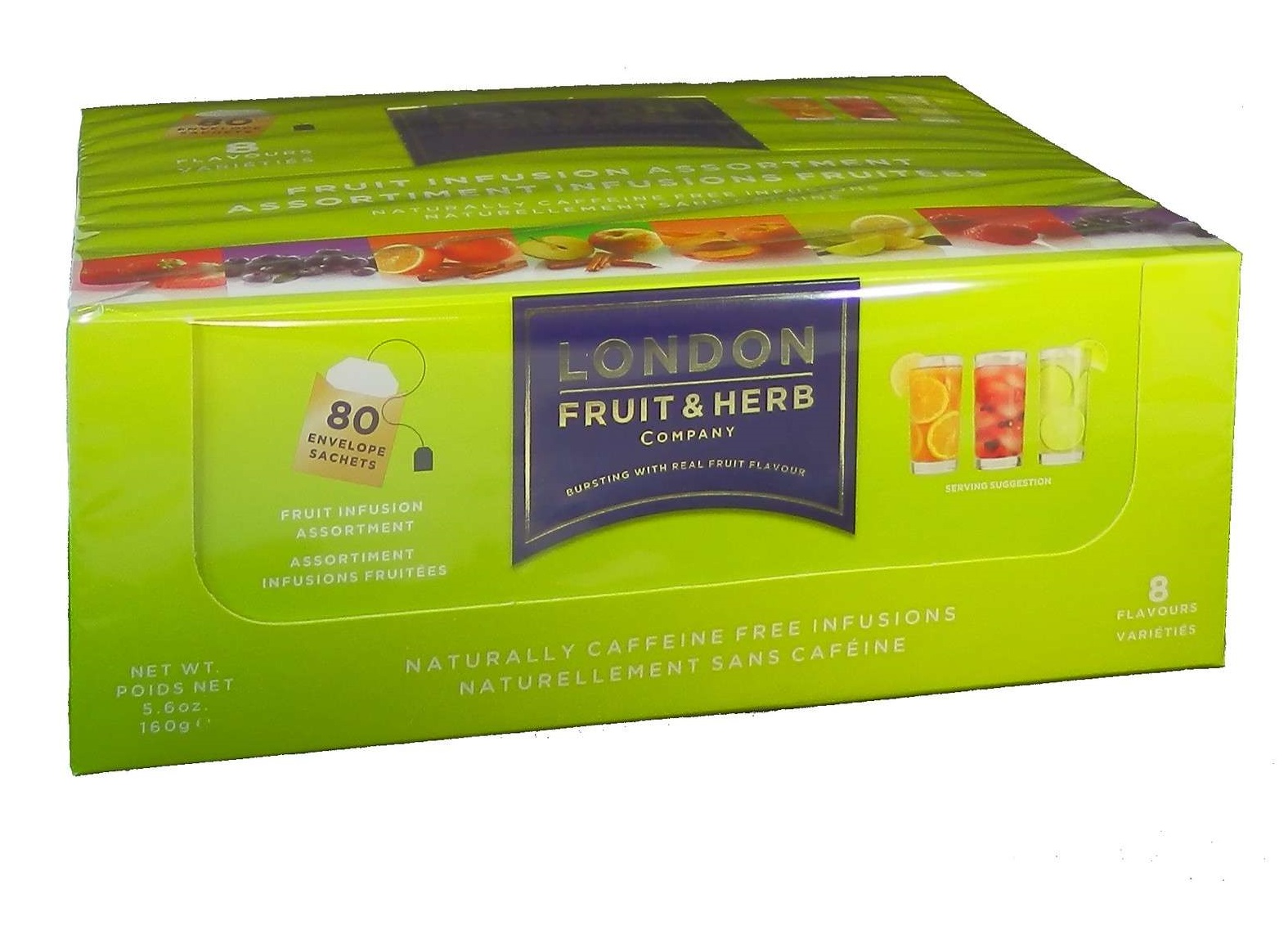 ASSORTED FRUIT AND HERBS LFH 80 BAGS