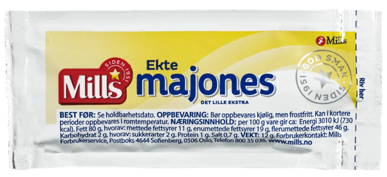 MILLS MAJONES KUVERT 12G