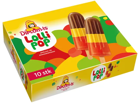 IS LOLLIPOP 10PK 0,63L DIPLOM-IS IS LOLLIPOP 10PK 0,63L DIPLOM-IS