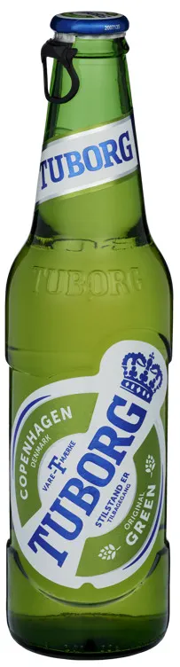 TUBORG GRØNN FLASKE 0,33L TUBORG GRØNN FLASKE 0,33L