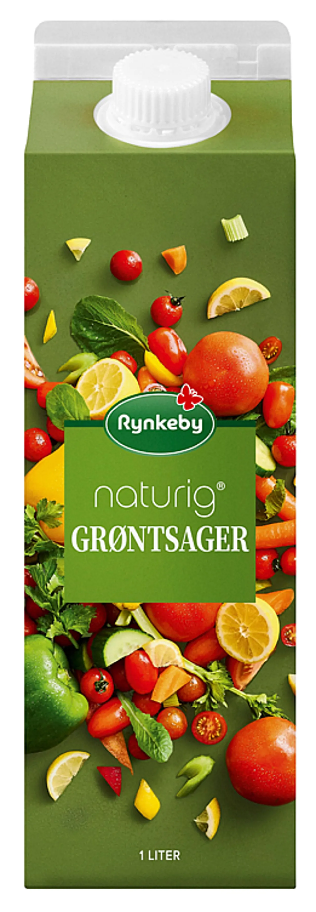 GRØNNSAKSJUICE 1 LT NATURIG
