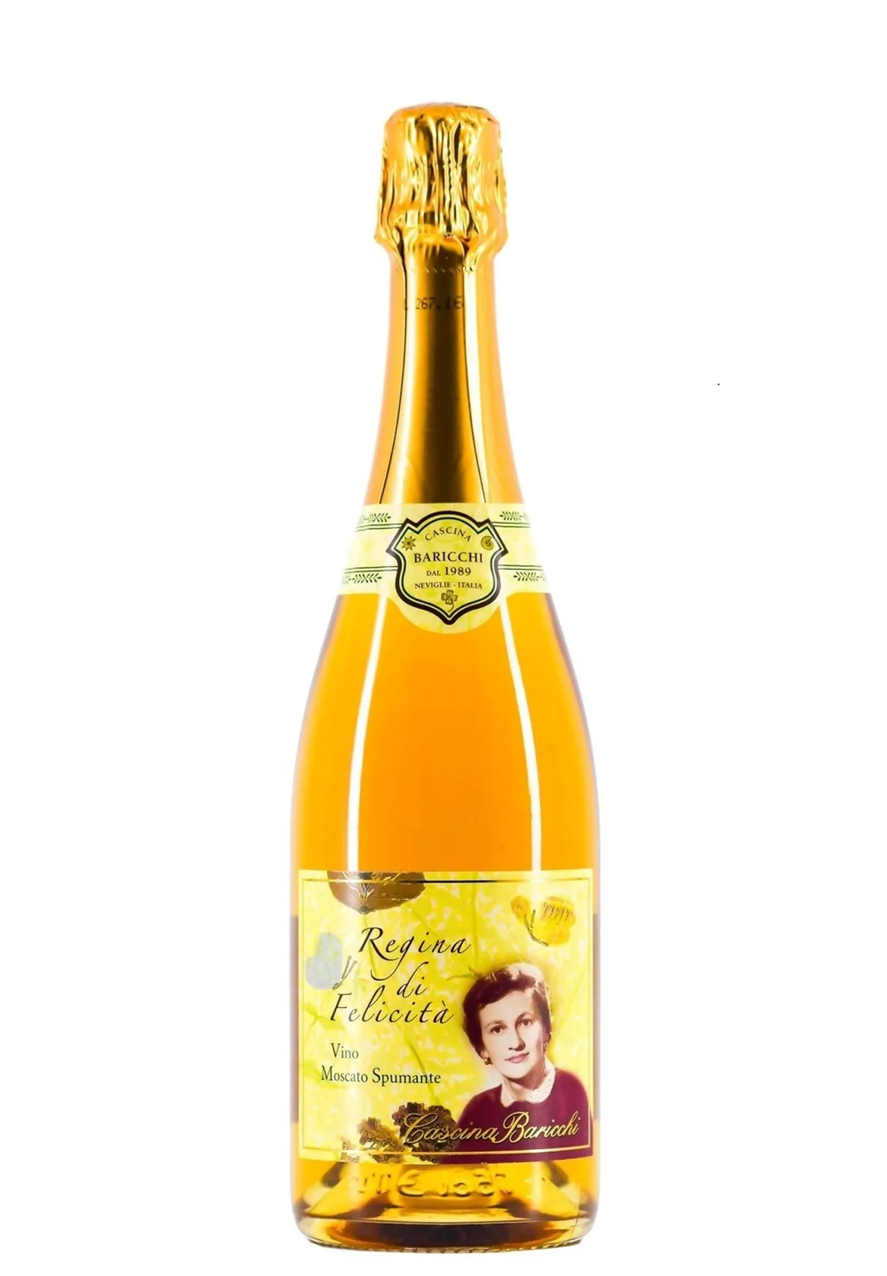 BARICCHI REGINA DI FELICITÀ MUSCATO SPUMANTE 6,5% 75CL