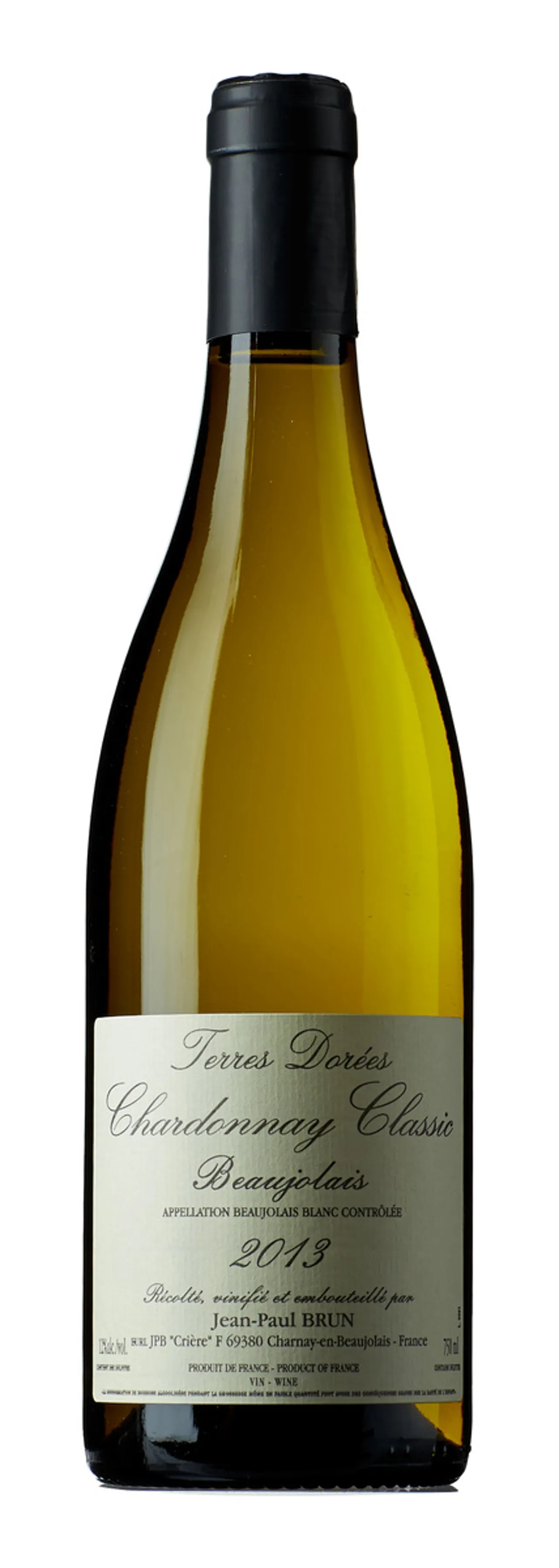 JEAN PAUL BRUN BEAUJOLAIS CHARDONNAY CLASSIC 12,5% 75CL