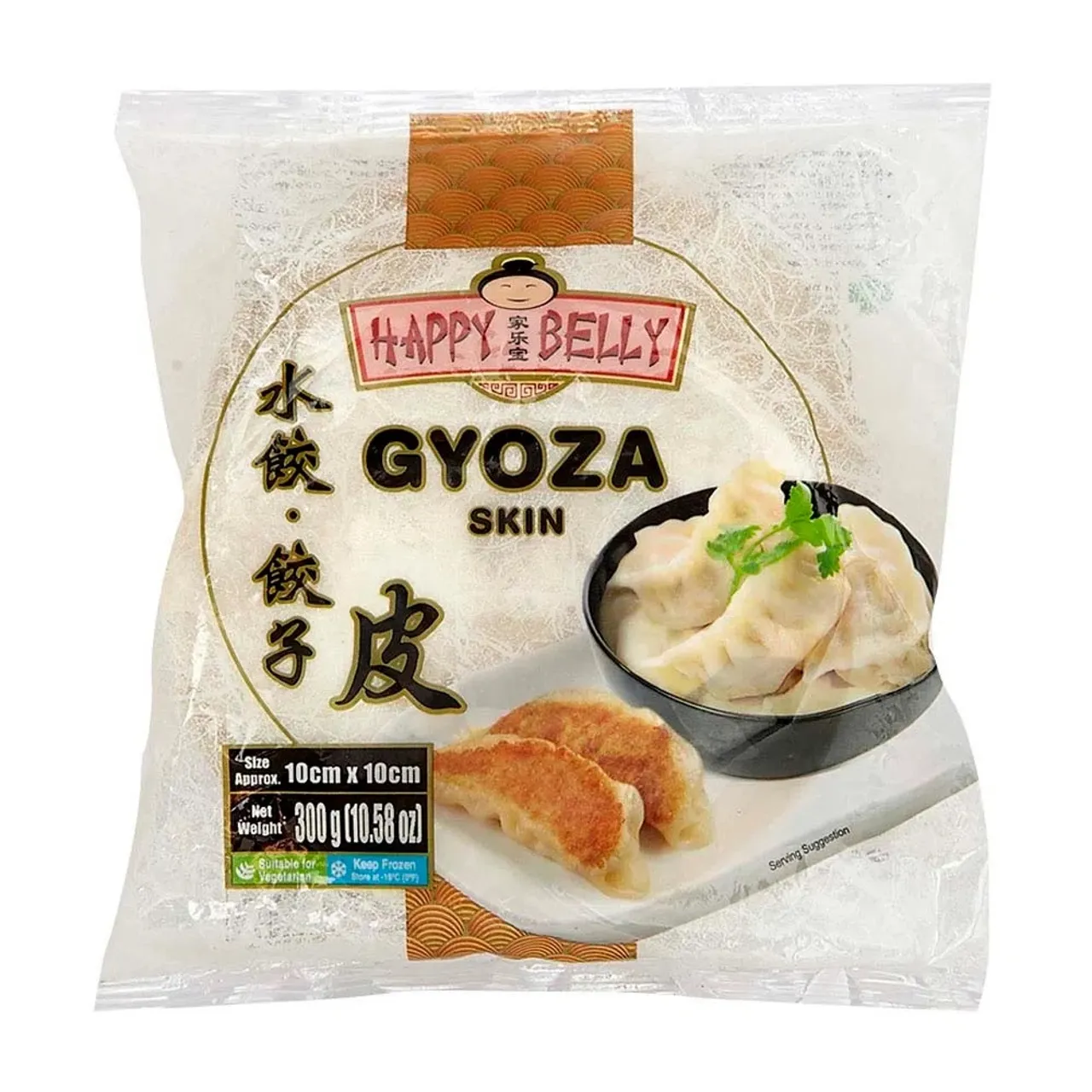 GYOZA SKIN 300G HAPPY BELLY
