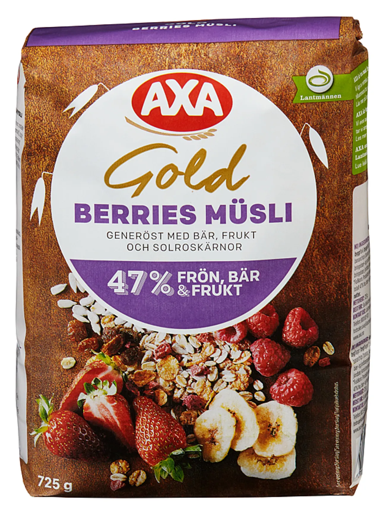 AXA MÜSLI GOLD BERRIES 725G
