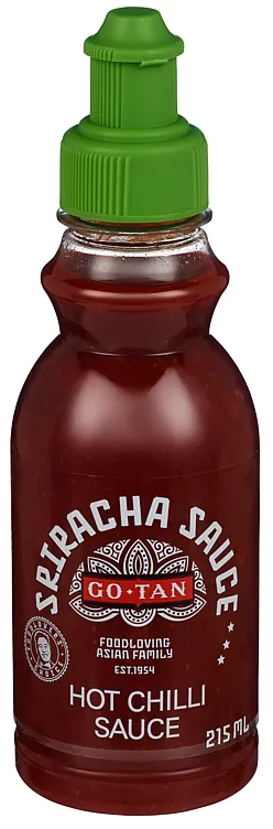 GO-TAN SRIRACHA-SAUS 6X215 ML GO-TAN SRIRACHA-SAUS 6X215 ML